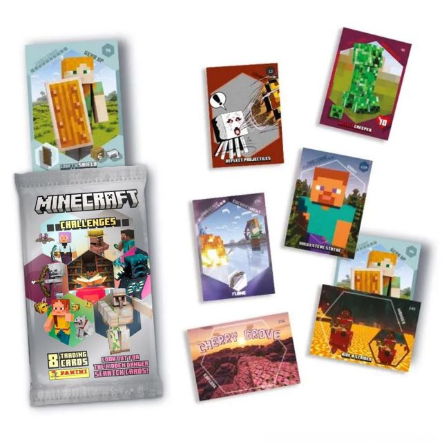  Minecraft - Challenges Trading Cards
