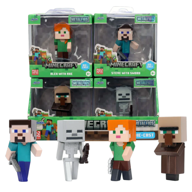  Minecraft Nano Metal figures série 4