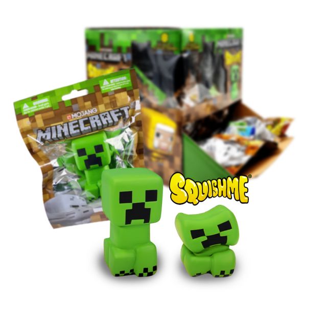 Figures Minecraft Squishme Blindbag Blindbox Eu