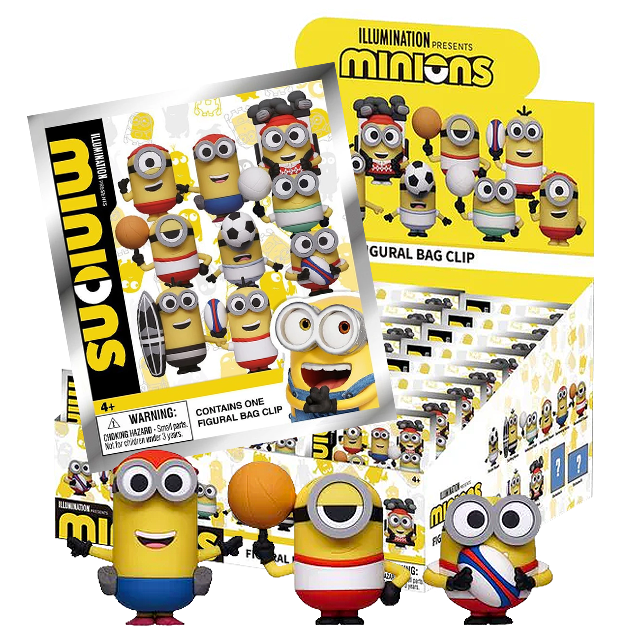  Minions Sports - 3D Foam Blindbag