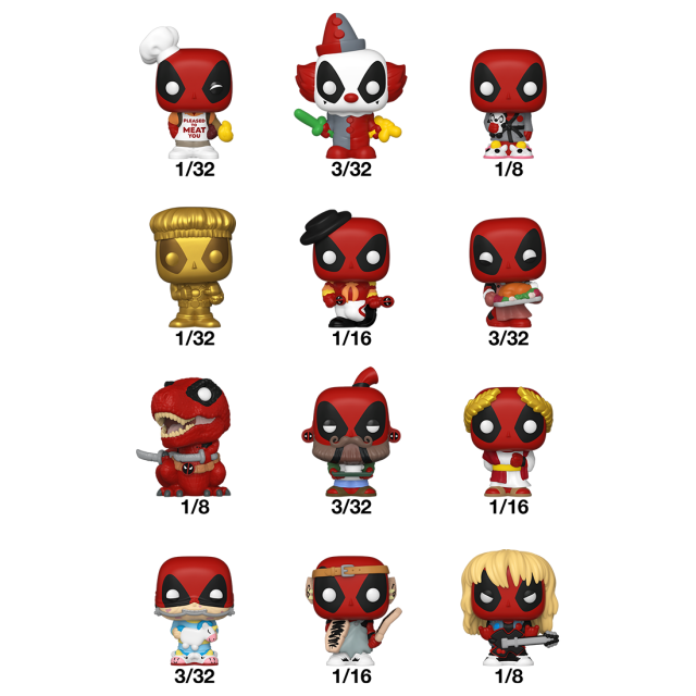 Bitty POP Mystery Bitty POP Deadpool