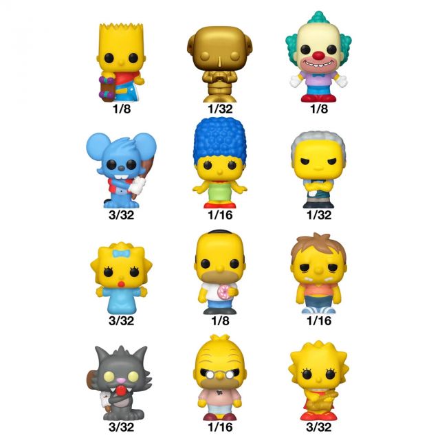 Bitty POP Mystery Bitty POP The Simpsons