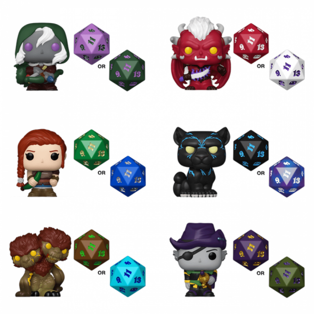 Bitty POP Mystery Dungeons & Dragons Bitty POP & Dice