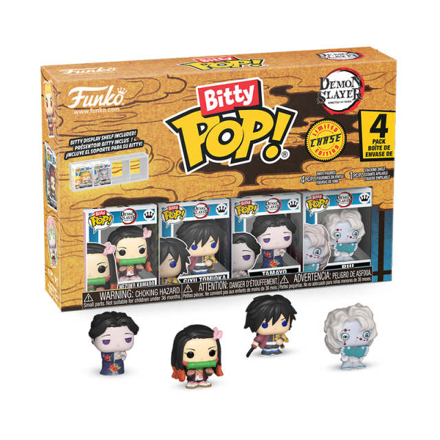 Bitty POP Nezuko Demon Slayer 4PK Bitty POP