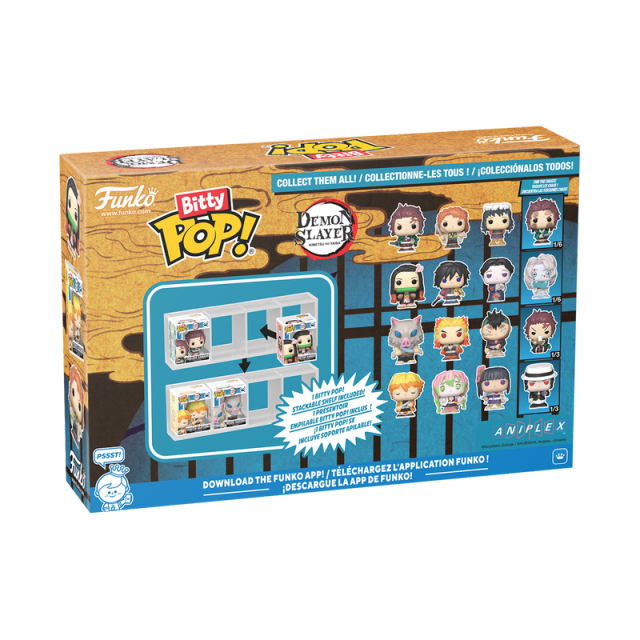 Bitty POP Tanjiro Demon Slayer 4PK Bitty POP