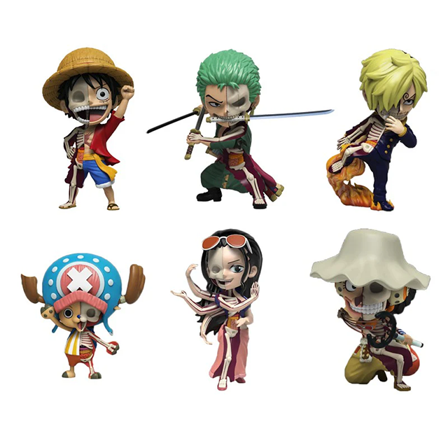 Mighty Jaxx One Piece Hidden Dissectibles Série 1 Blindbox