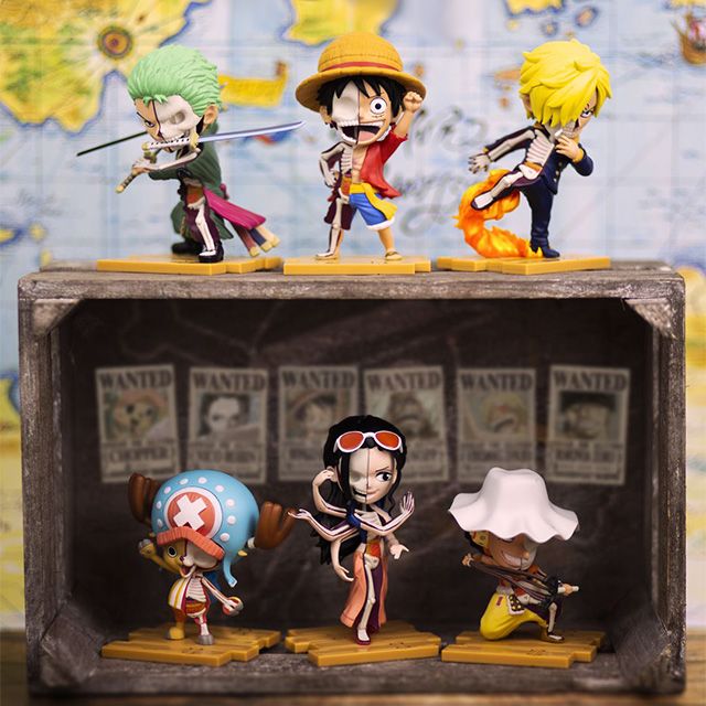 Mighty Jaxx One Piece Hidden Dissectibles Série 1 Blindbox