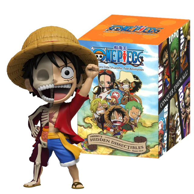 Mighty Jaxx One Piece Hidden Dissectibles Série 1 Blindbox