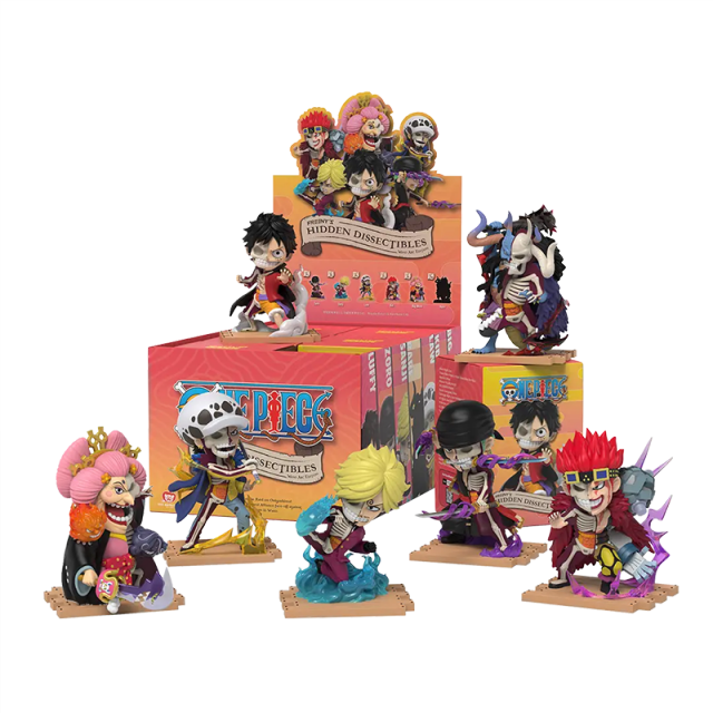 Mighty Jaxx One Piece Hidden Dissectibles Série 7 Blindbox