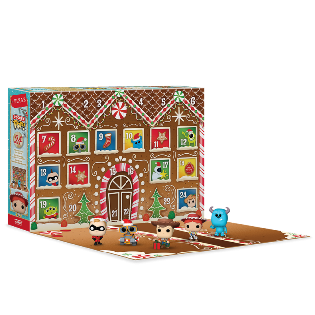 Pocket POP Pixar adventní kalendář 24 figurek