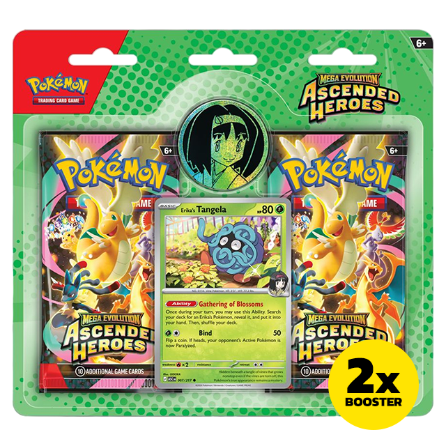 Pokémon Pokémon: Ascended Heroes 2-Pack Blister - Tangela