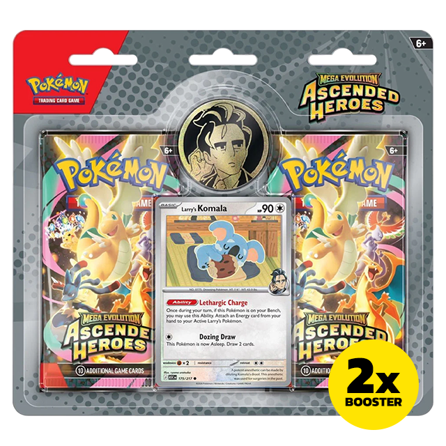 Pokémon Pokémon: Ascended Heroes 2-Pack Blister - Komala