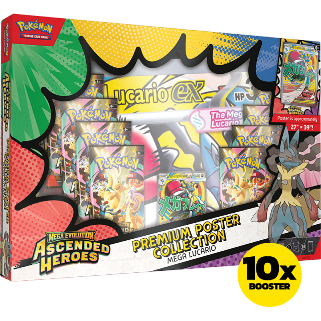 Pokémon Pokémon: Ascended Heroes - Premium Poster Collection Mega Lucario