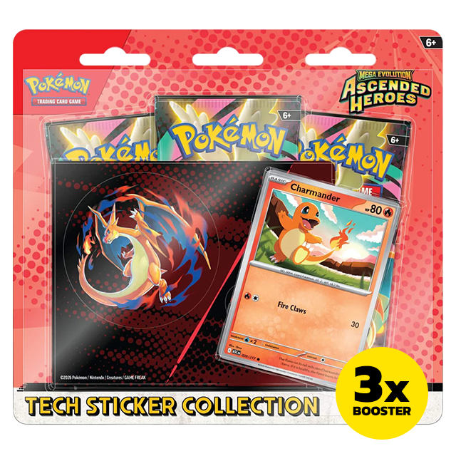 Pokémon Pokémon: Ascended Heroes Tech Sticker Collection - Charmander