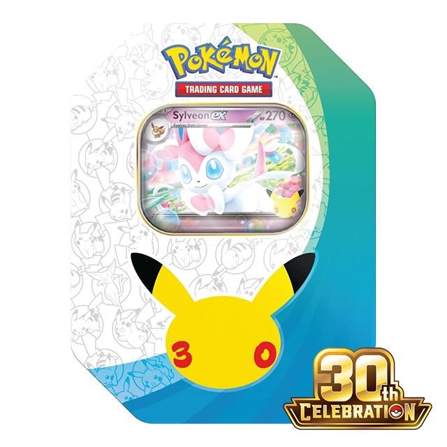 Pokémon Pokémon TCG: 30th Celebration ex Tin - Sylveon