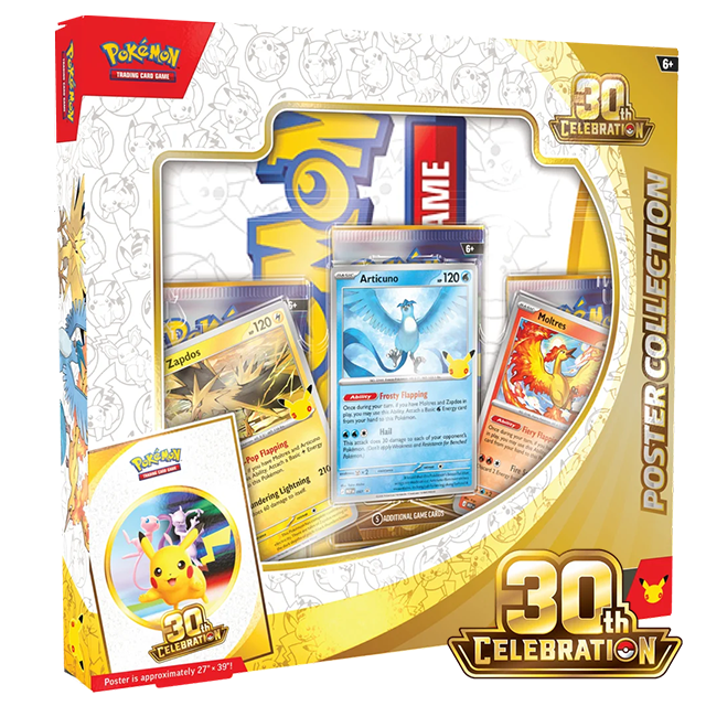 Pokémon Pokémon TCG: 30th Celebration Poster Collection
