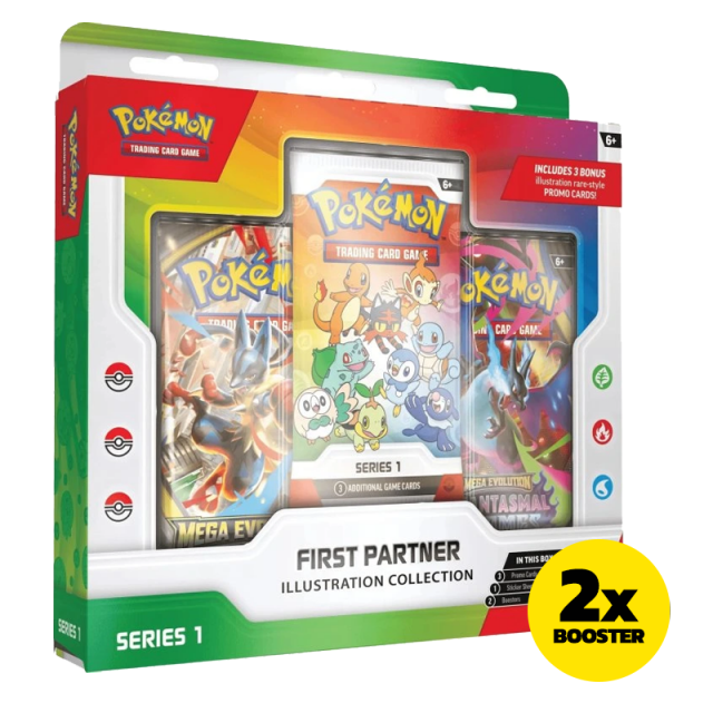 Pokémon Pokémon TCG: First Partner Illustration Collection - Series 1