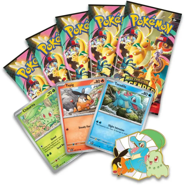 Pokémon Pokémon TCG: First Partners Deluxe Pin Collection
