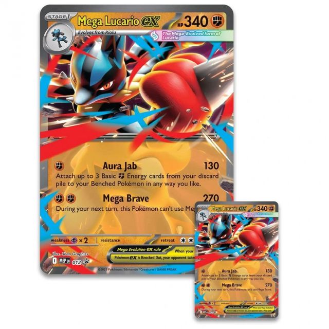 Pokémon Pokémon TCG: Mega Lucario ex Figure Collection