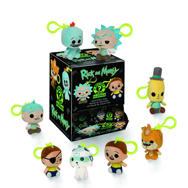 rick and morty plushies
