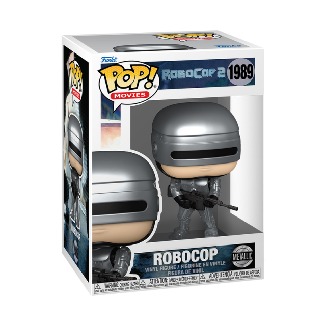 Funko POP 1989 Robocop (Metallic)