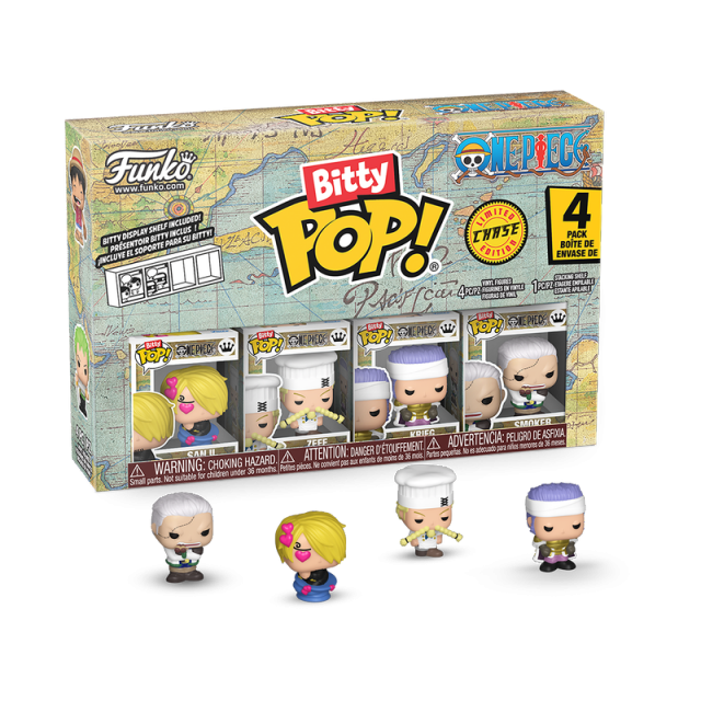 Bitty POP Sanji One Piece 4PK Bitty POP