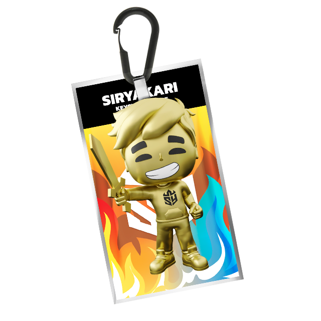 Coolectibles Mystery SirYakari Zlatý přívěsek