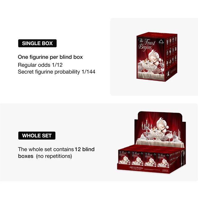POP MART SKULLPANDA - The Feast Begins Blindbox