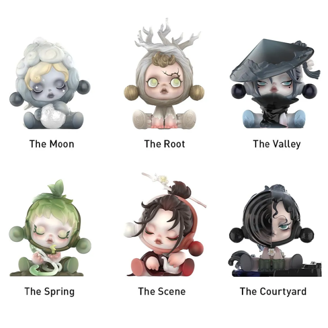 POP MART SKULLPANDA - The Ink Plum Blossom Blindbox