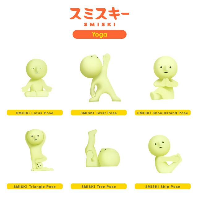  Smiski - Yoga Blindbox