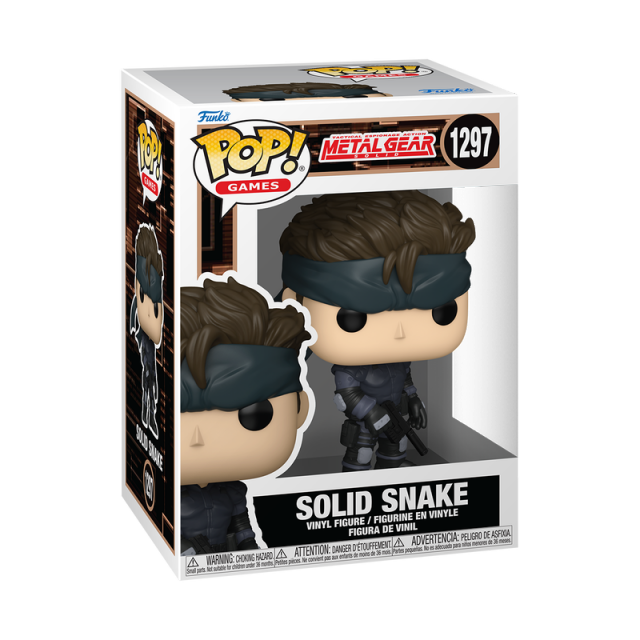 Funko POP 1297 Solid Snake - Metal Gear Solid