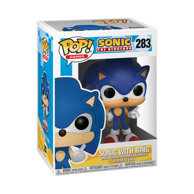 Funko POP 283 Sonic with Ring