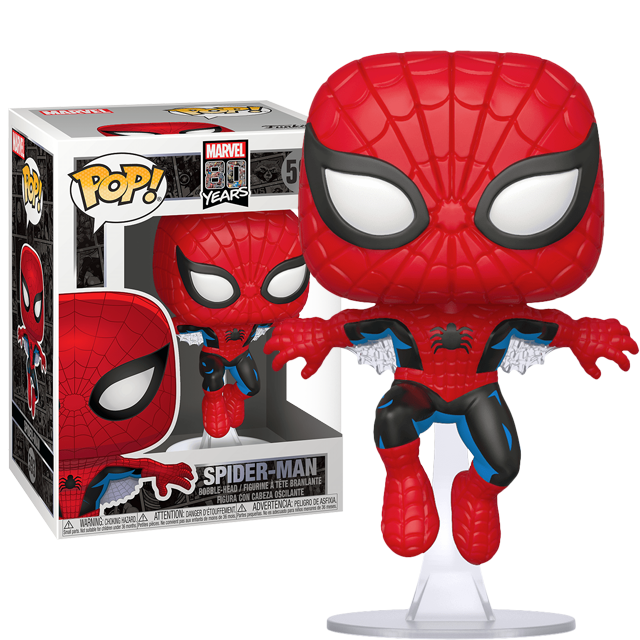 Funko POP FK46952 Spider-Man - 80th First Appearance
