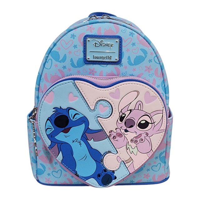 Loungefly Stitch & Angel Mini Batoh