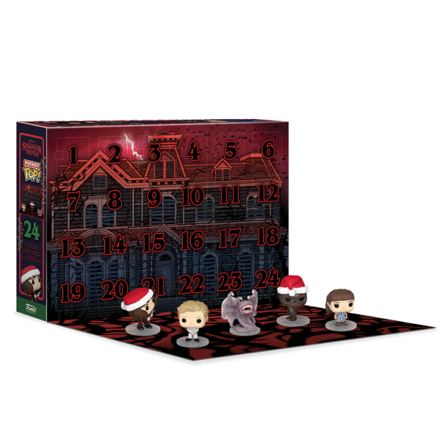 Pocket POP Stranger Things adventní kalendář 24 figurek