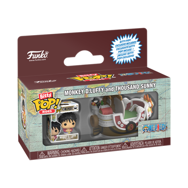 Bitty POP Thousand Sunny with Luffy - Bitty POP Rides