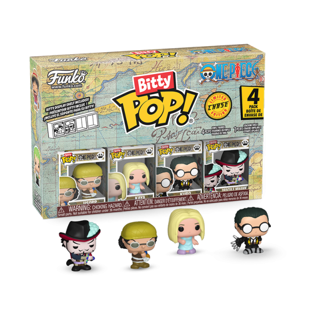 Bitty POP Usopp One Piece 4PK Bitty POP