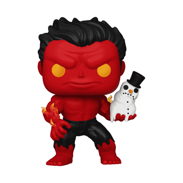 Funko POP 1439 Vánoční Red Hulk