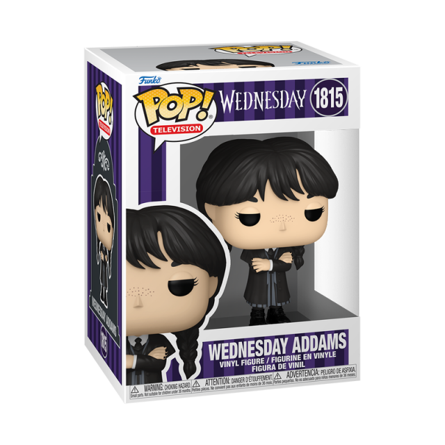 Funko POP 1815 Wednesday Addams Black coat