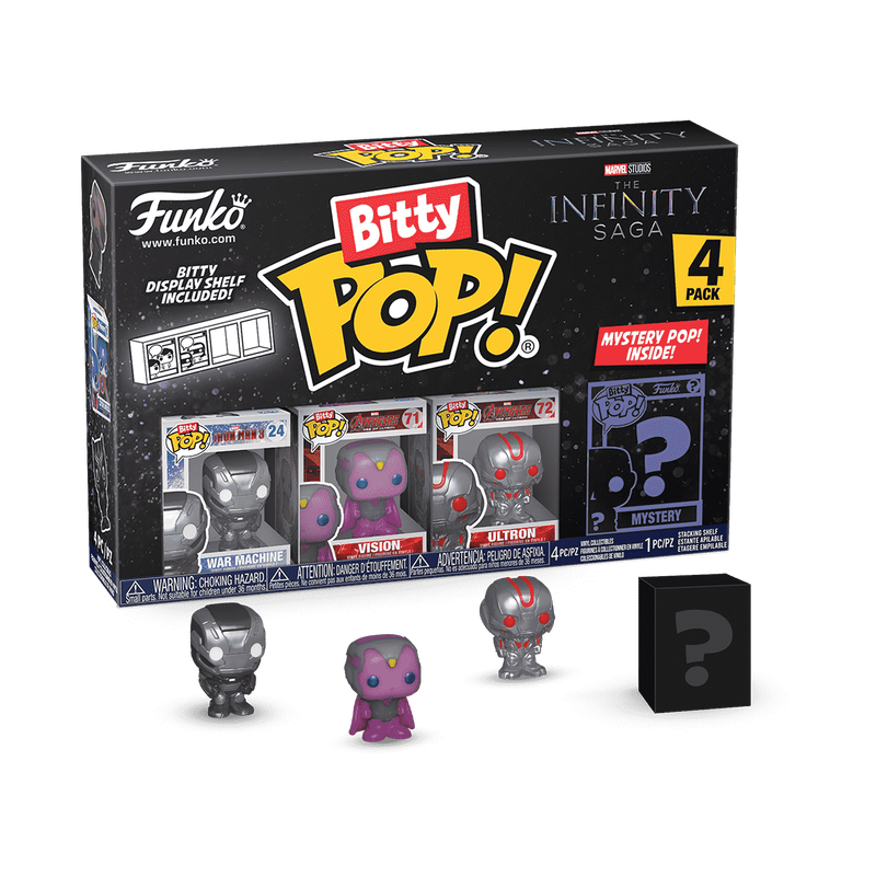 Bitty POP Figures Marvel Iron Man 4PK Bitty POP Blindbox.eu