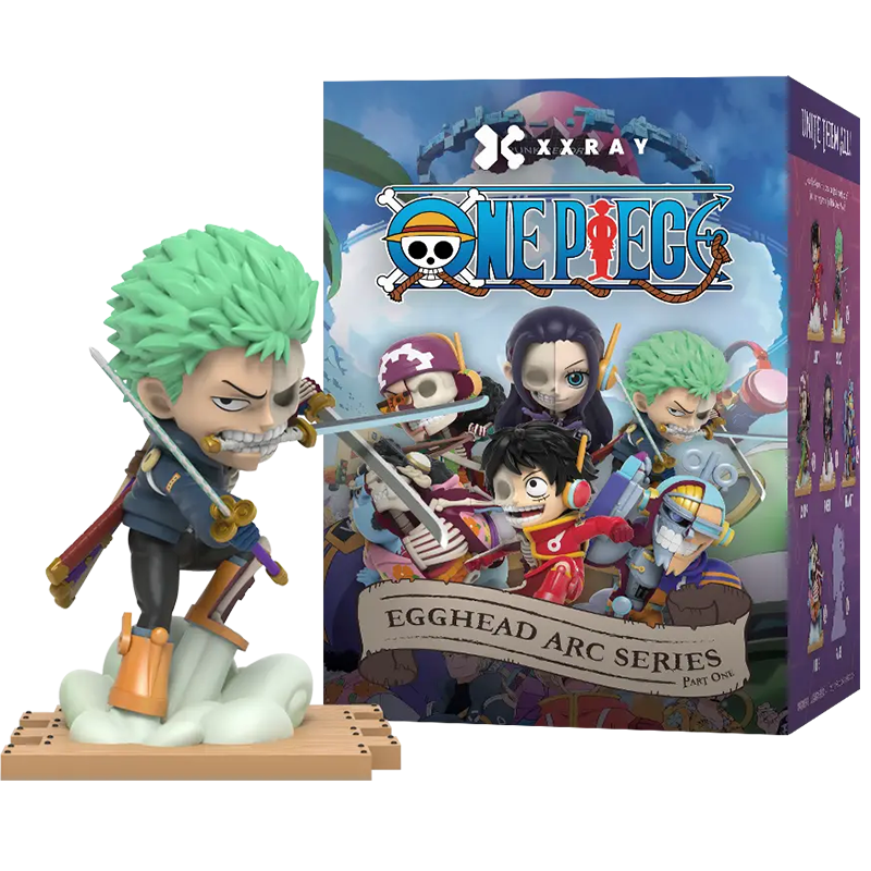 テープ付き 新品未開封品　受け継がれる意志3box EGGHEAD1BOX Mighty Jaxx One Piece Hidden Dissectibles Egghead Arc Série 1