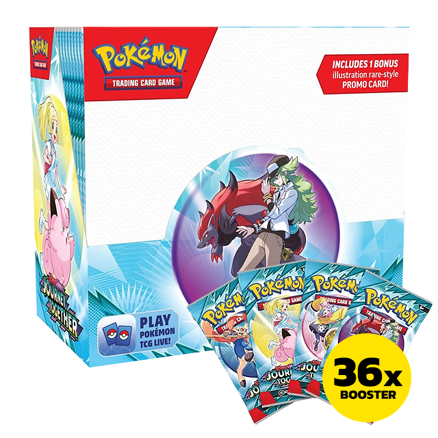 Pokmon Cards and accessories - Pokmon: Journey Together Enhanced Booster  Box | Blindbox.eu