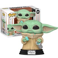Baby Yoda se sušenkou