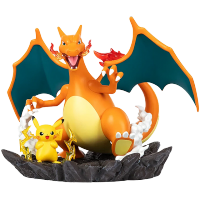 Charizard and Pikachu Diorama Charizard and Pikachu Diorama
