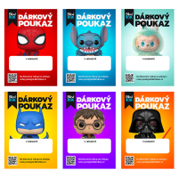 Dárkový poukaz ZDARMA k tisku