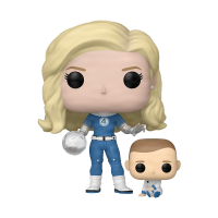 Invisible Woman & Franklin - Fantastic Four