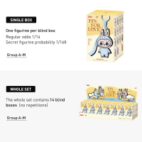 Labubu THE MONSTERS - Pin for Love Blindbox A-M