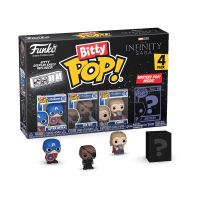 Marvel Captain America 4PK Bitty POP