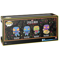 Miles Morales Black light 4-Pack