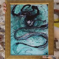 Original print 'Mermaid'